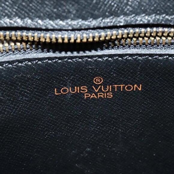 LOUIS VUITTON Epi June Feuille Shoulder Bag Blue M52155 LV Auth 136985 - Picture 10 of 16